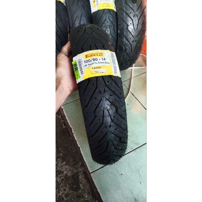 Pirelli angel scooter 100/80-14 new baru 1ban
