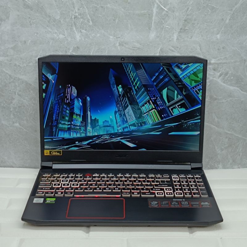 Laptop Acer Nitro 5 Intel Core i5-10300H RAM 16GB SSD 512GB+HDD 1TB GTX 1650 Ti GEN10