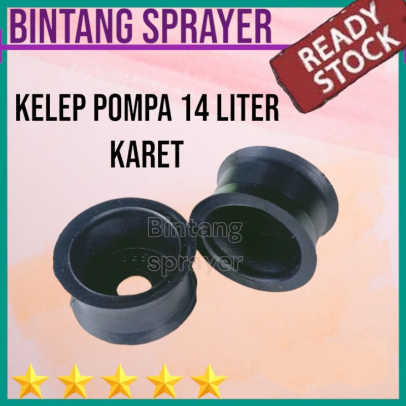 Kelep pompa karet 14 liter/ kelep pompa manual 14 liter