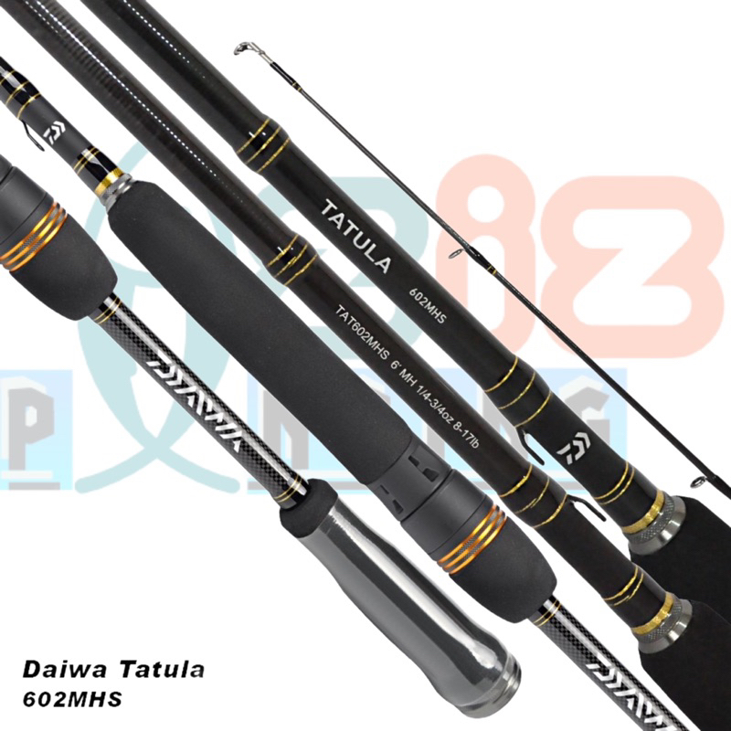 joran pancing Spinning DAIWA TATULA 602mhs JS