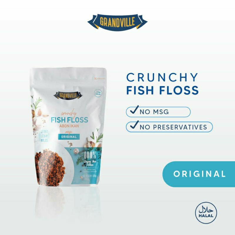 

Grandville Abon Ikan Original 50g