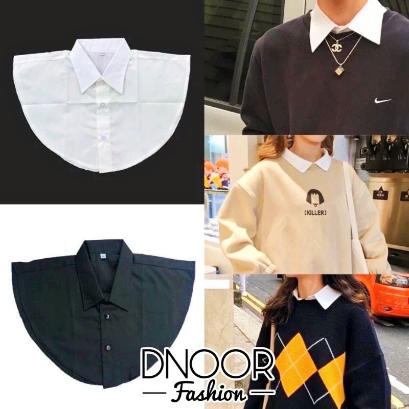 Kerah Kemeja Palsu Untuk Pria Maupun Wanita / Fake Collar Premium Unisex