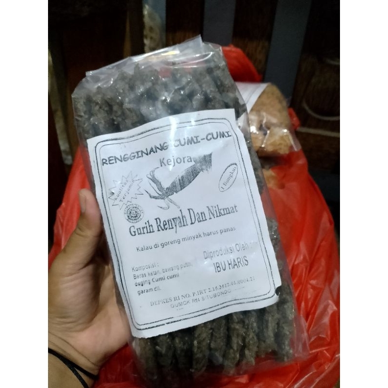 

RENGGINANG IKAN DAN CUMI-CUMI GURIH RENYAH