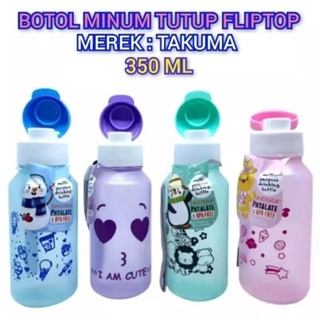 Botol Minum Anak Tutup Fliptop Takuma 500 ml Souvenir / Kado Ulang Tahun Cinderamata Botol Minum Ola