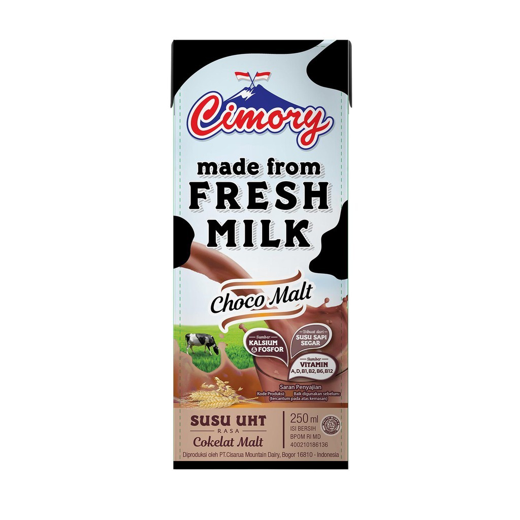 

Cimory Susu UHT Rasa Choco Malt 250 ml