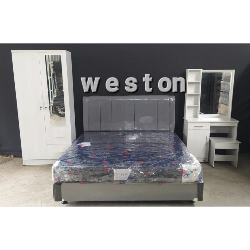 RB KAMAR SET ( KASUR.. LEMARI PAKAIAN DAN MEJA RIAS)