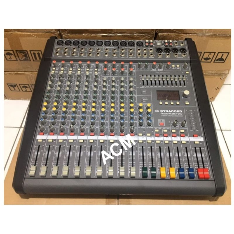 POWER MIXER DYNACORD PMX1000 MIXER 12 CHANNEL PMX 1000