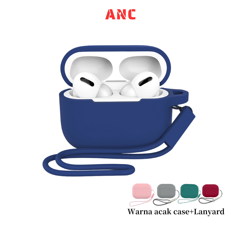 ANC TWS Pods Pro 2 headset bluetooth earphone bluetooth headset iphone +Free incase Lanyard and silicone case for airpods Pro 2/airpods iphone