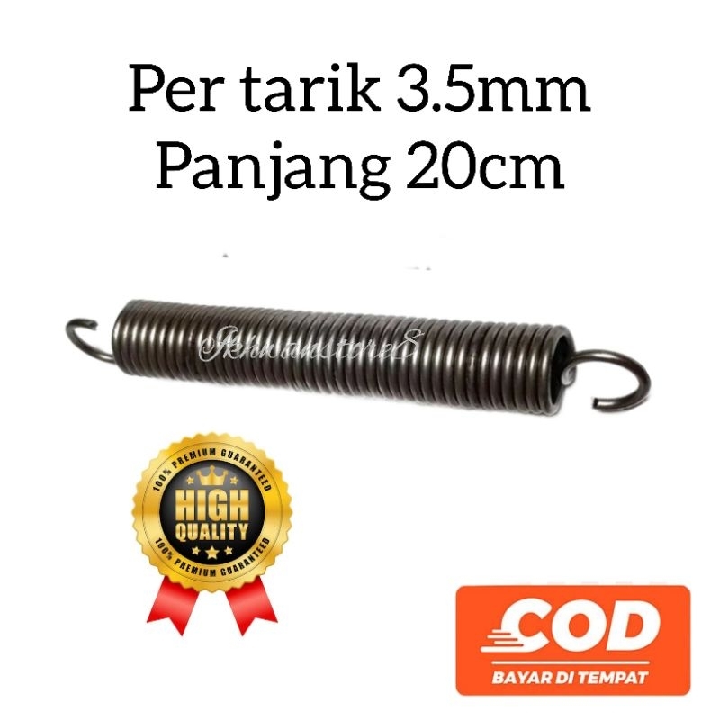 Per Tarik Per Pegas 3.5mm Panjang 20cm