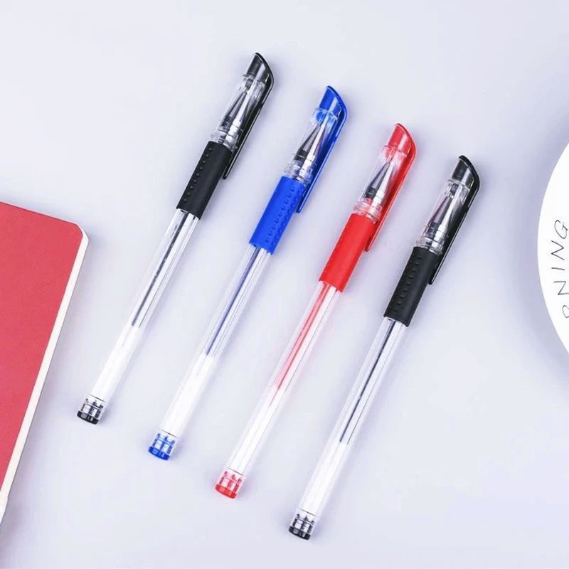 

Pulpen Pena 00.5 MM Bullet Signture PenSigning Pen Trasparent Pen Office Stationery