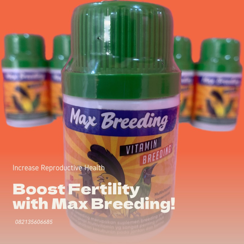 Max Breeding (Vitamin Breeding jantan dan betina)