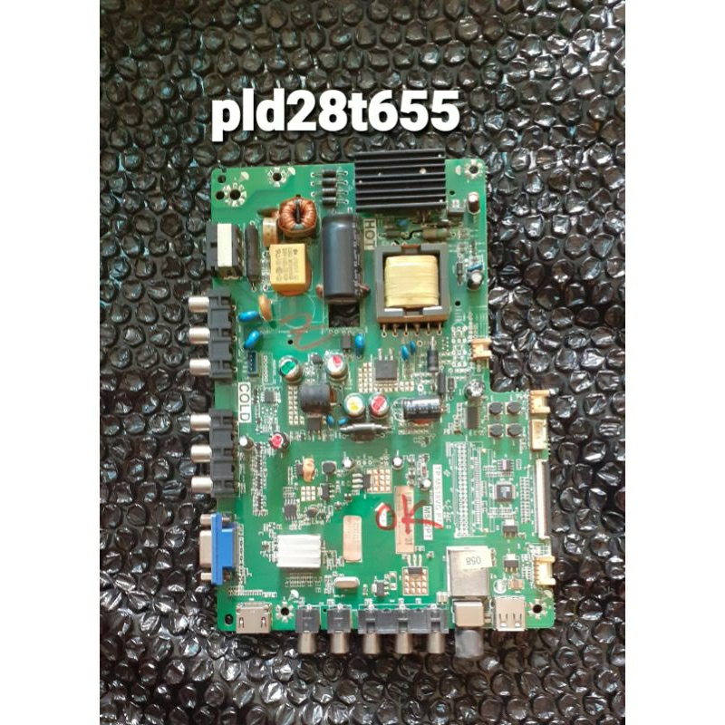 MB POLYTRON PLD28T655 MAINBORD TV LED POLYTRON PLD28T655
