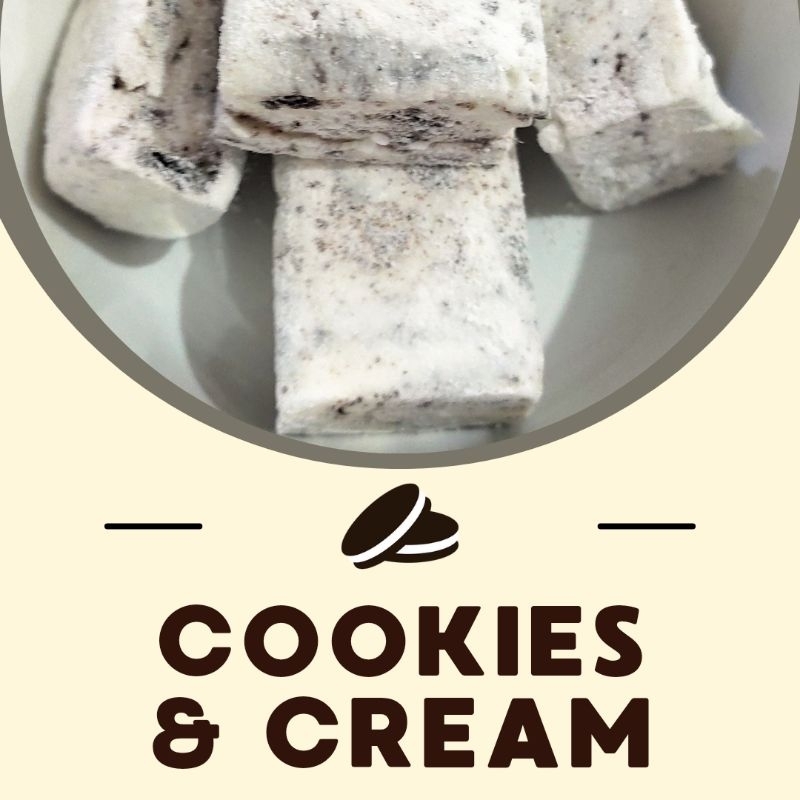 

Cookies & Cream Homemade Marshmallow - marshmallow rasa cookies & cream