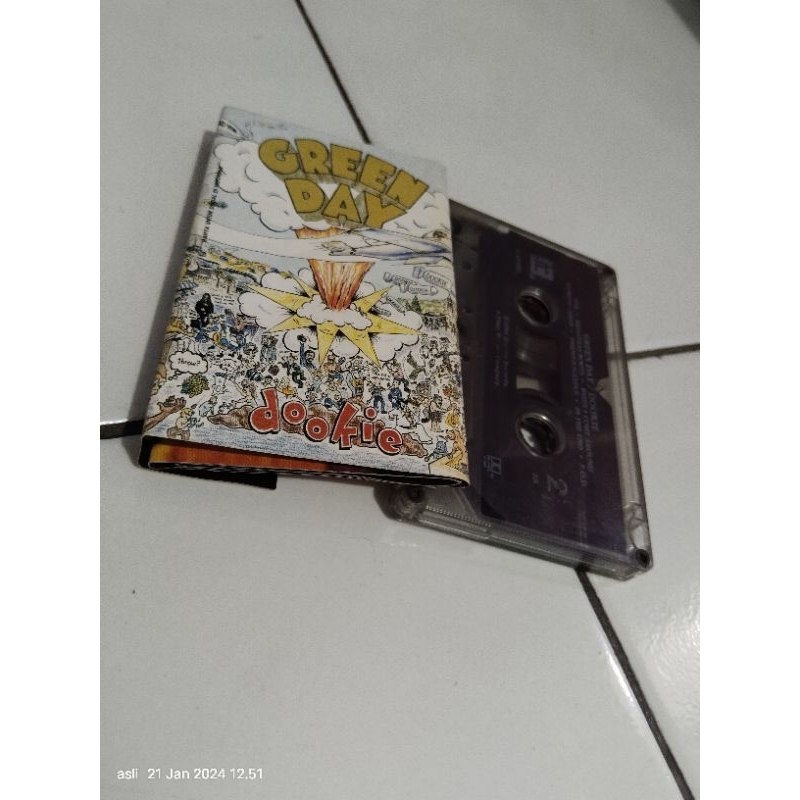kaset pita greenday / dookie