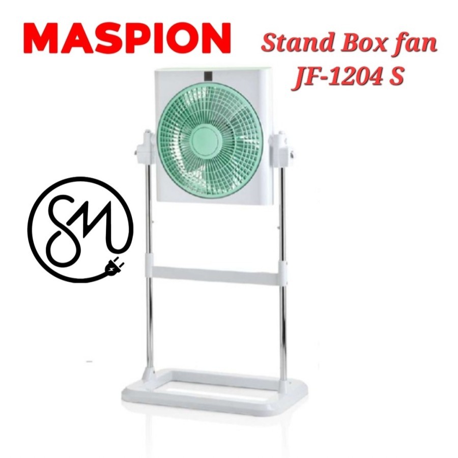 Terbaik MASPION JF 1204 S BOX FAN 12 IN / KIPAS ANGIN BOX / JF1204S