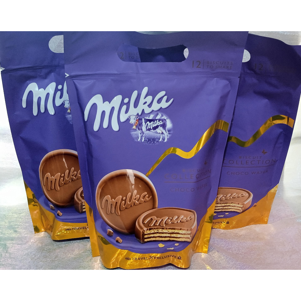 

BISKUIT MILKA CHOCO WAFER BISCUIT COLLECTION 360g