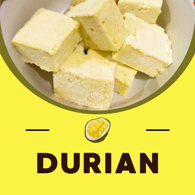 

Durian Homemade Marshmallow - marshmallow rasa durian