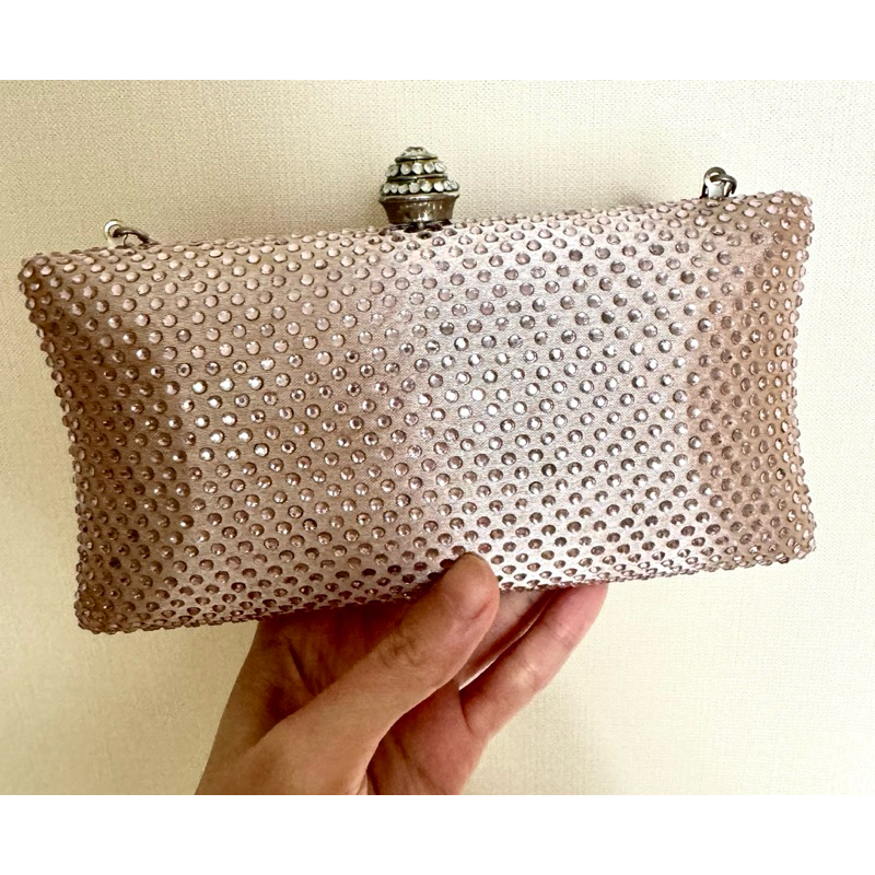 clutch bag Tas pesta wanita mutiara mewah