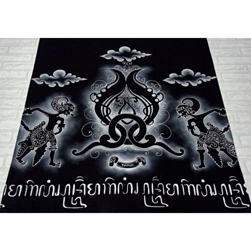 SARUNG LUKIS / SARUNG BATIK LUKIS ASLI / SARUNG BATIK PRIA WANITA DEWASA / SARUNG BATIK LUKIS WAYANG