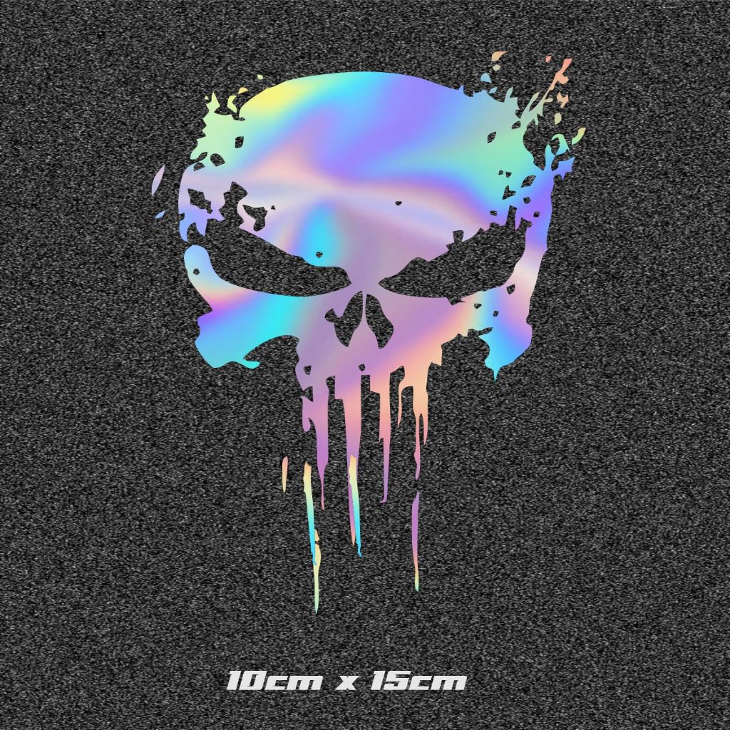 Stiker Tengkorak Stiker Logo Keren Bisa Dipasang DIsemua Media,Motor,Mobil Dan lain Lain Stiker Berk