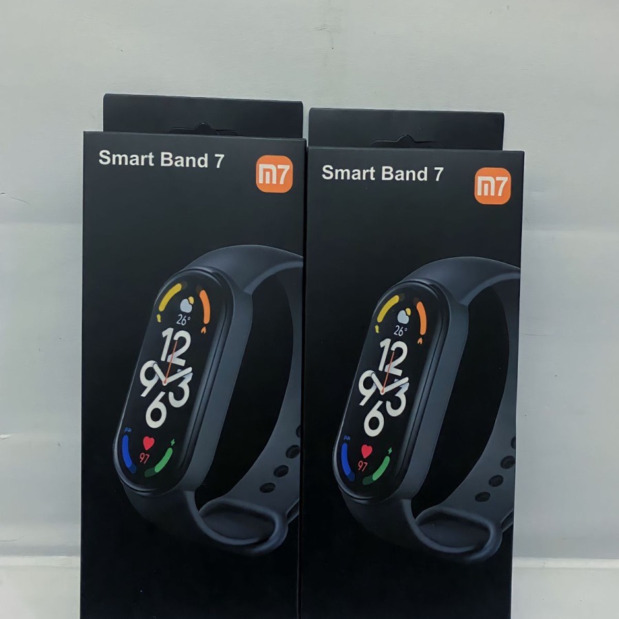 Smartwatch M7 Waterproof Smartband Kalori Detak Jantung