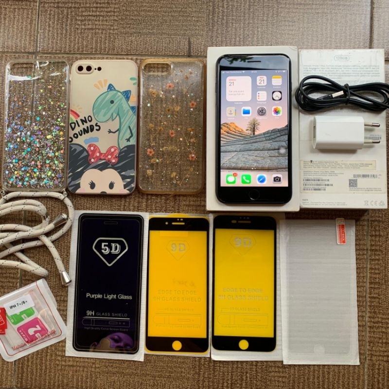 Iphone 7 Plus 128GB ex Ibox Fullset Bonus Buanyakkk