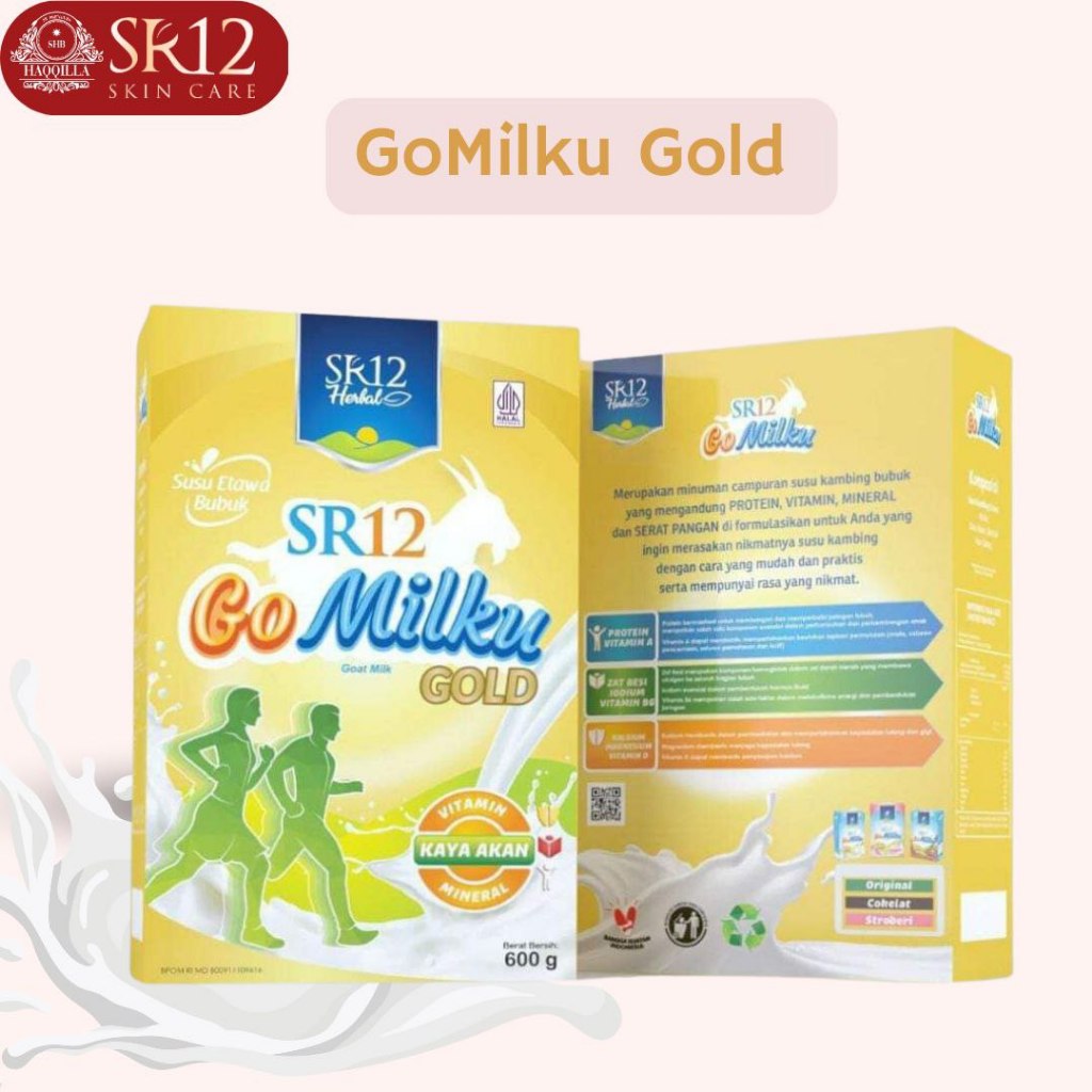 

NEW GOMILKU GOLD SR12 / SUSU KAMBING ETAWA SR12 ORIGINAL