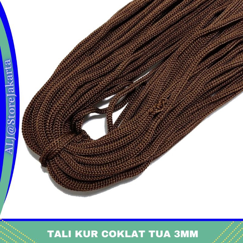 TALI KUR COKLAT TUA 3MM