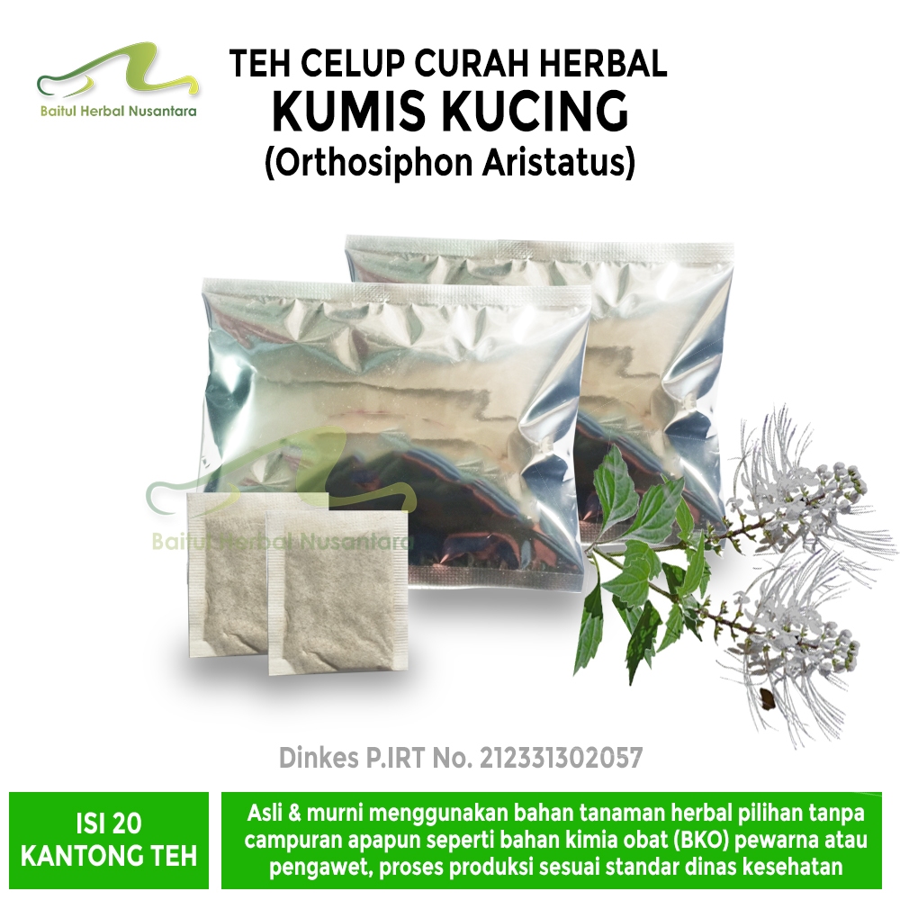 

Teh Celup Curah Herbal KUMIS KUCING Isi 20 Grosir Murah Berkualitas