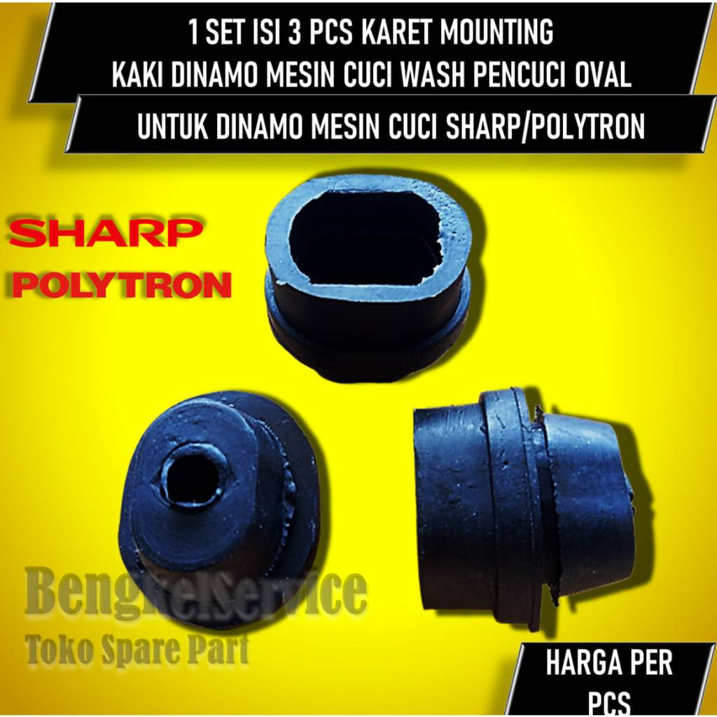 KARET KAKI Dinamo Polytron Mounting Dinamo WASH PENCUCI Mesin Cuci Polytron