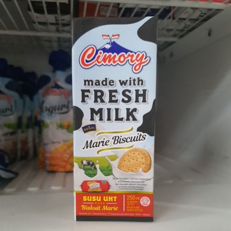 

Cimory UHT Freshmilk Marie Regal 250ml