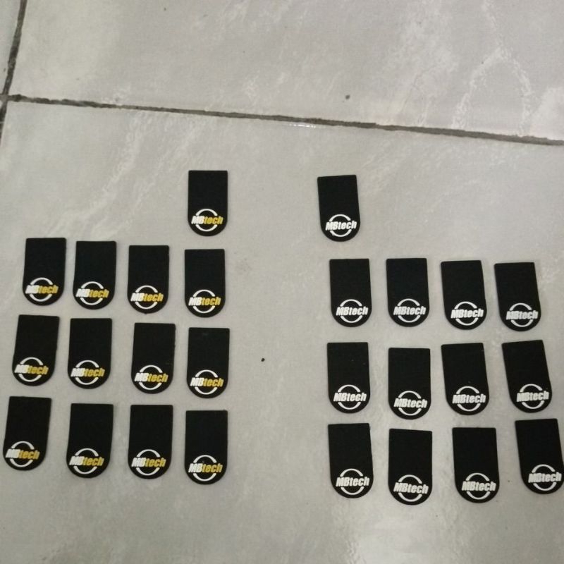 

LABEL MBTECH KARET SATUAN / PAKET 12Pcs