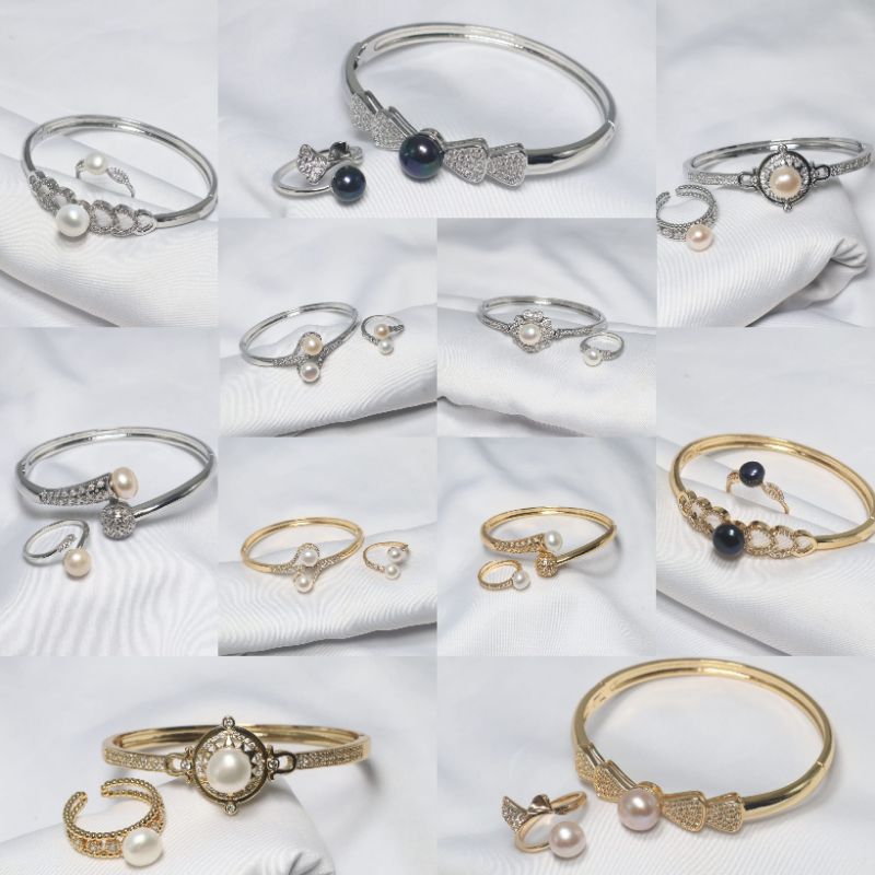 Set mutiara asli lombok terbaru|Set mutiara air tawar|Set mutiara lombok asli|Set mutiara lombok ber