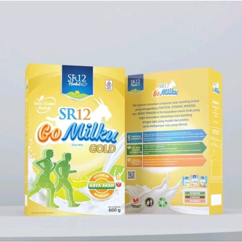 

GoMilku Gold by SR12 / GoMilku Gold / Susu Kambing Khusus Lansia