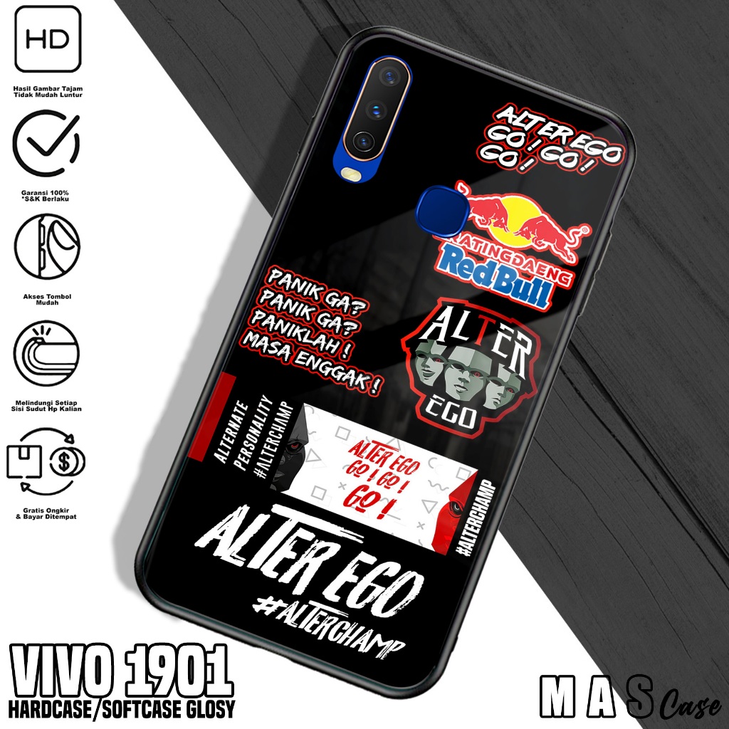 Case VIVO 1901 - Casing Hp VIVO 1901 ( ESPRT ) Silikon Hp VIVO 1901 - Softcase Glass Kaca VIVO 1901 