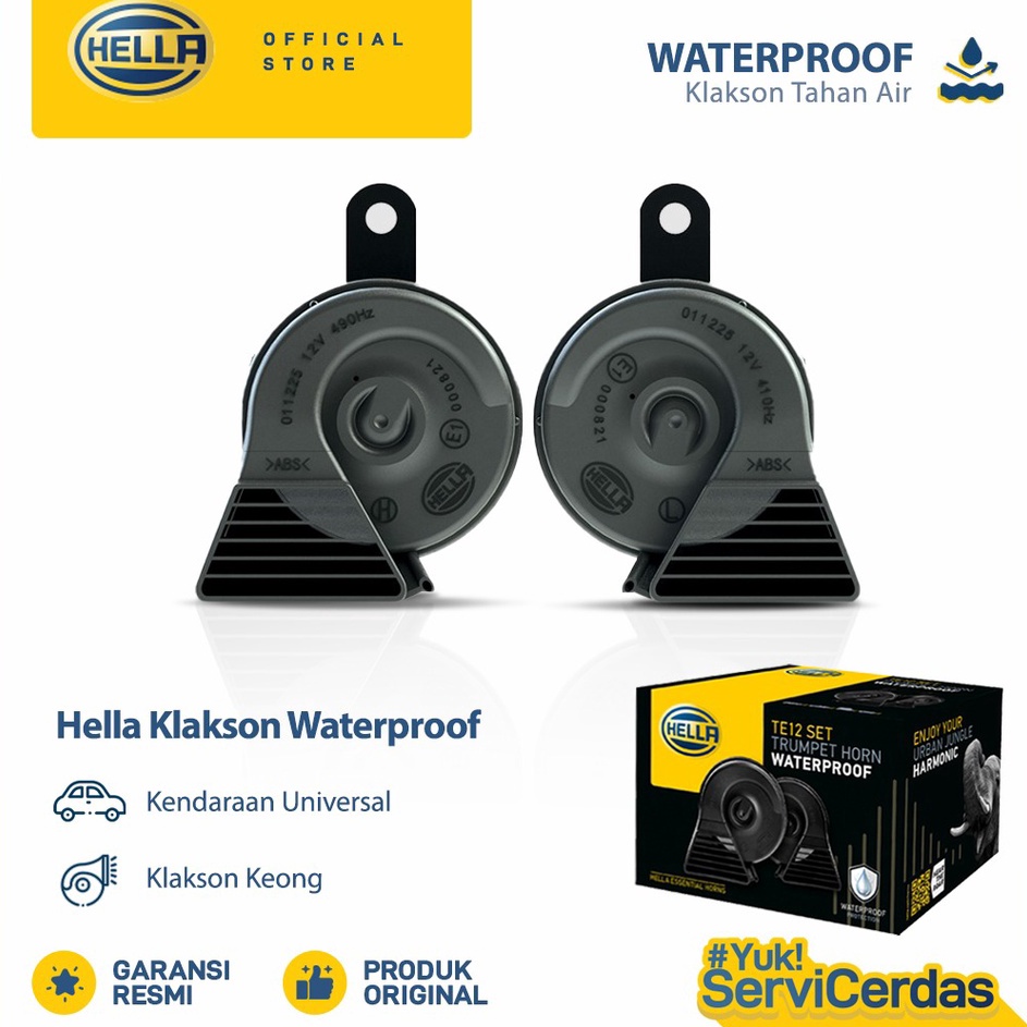 pt Klakson Waterproof Hella  Klakson keong mobil motor
