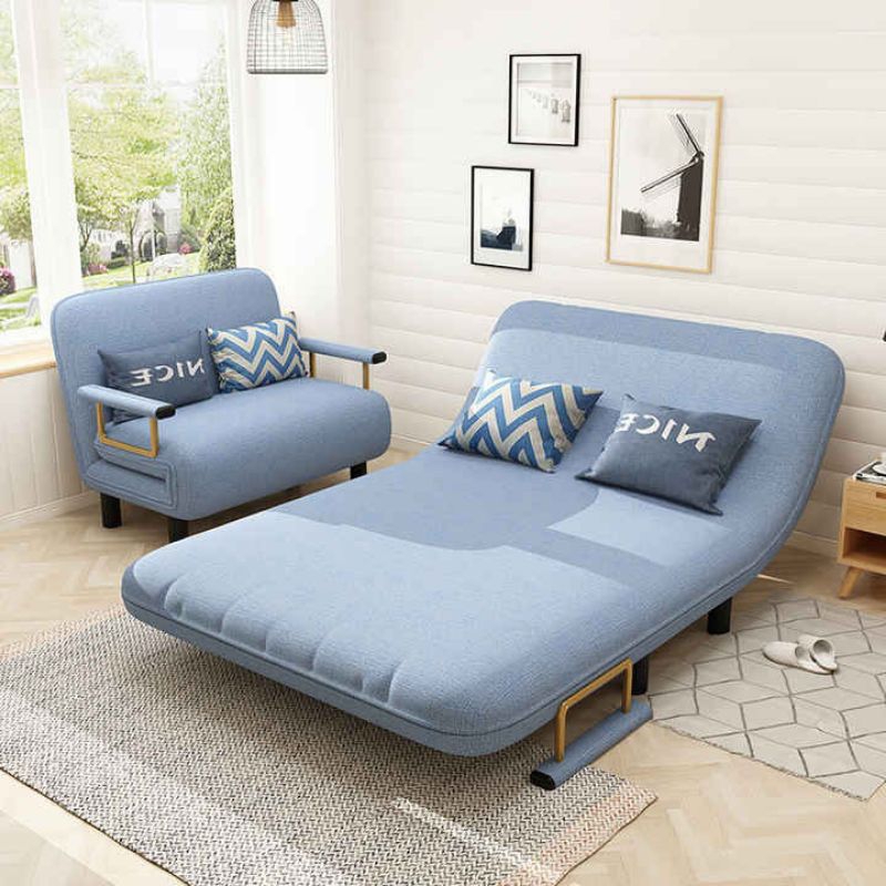 Sofabed Minimalis Multifungsi Sofa 1 seater Tempat Tidur Lipat Ruang Tamu/Tv Sofa Modern