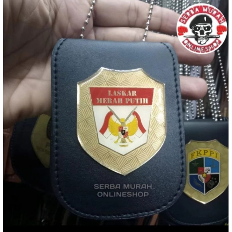 

HOLDER ID CARD LANYARD NAME TAG MODEL KALUNG LOGO LASKAR MERAH PUTIH BEST QUALITY