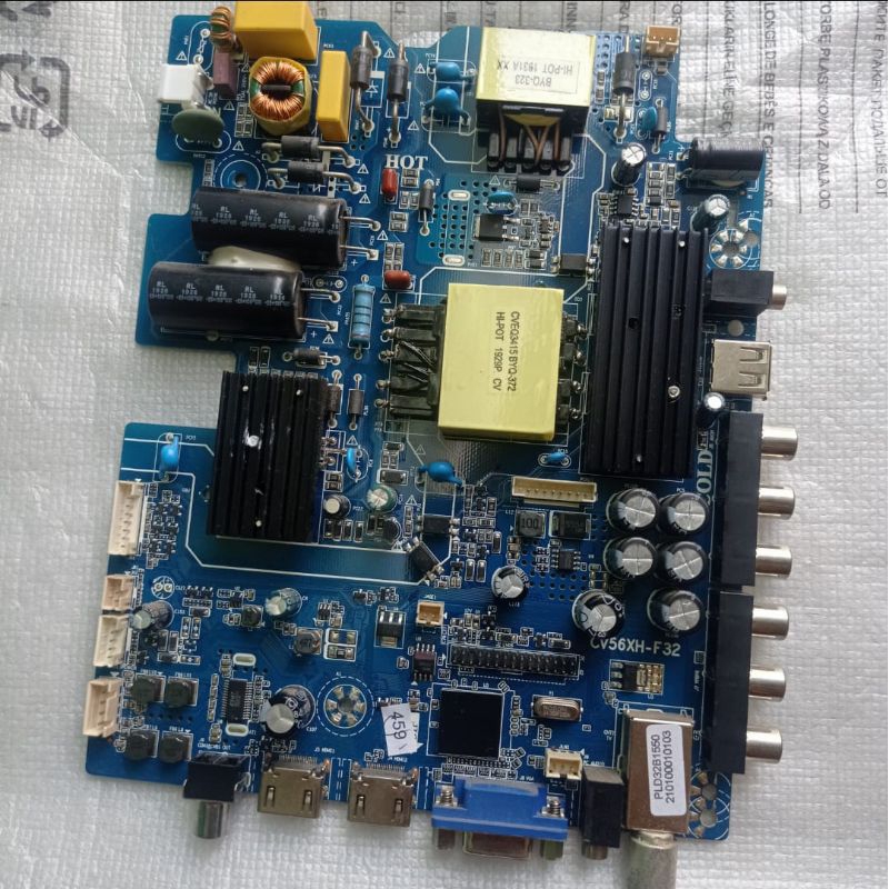 MB - Mobo Mainboard - Mesin TV Polytron Soundbar PLD 32B1550 PLD32B1550 32B1551