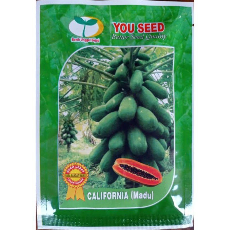 Benih Pepaya CALIFORNIA MADU Kemasan 1 Gram