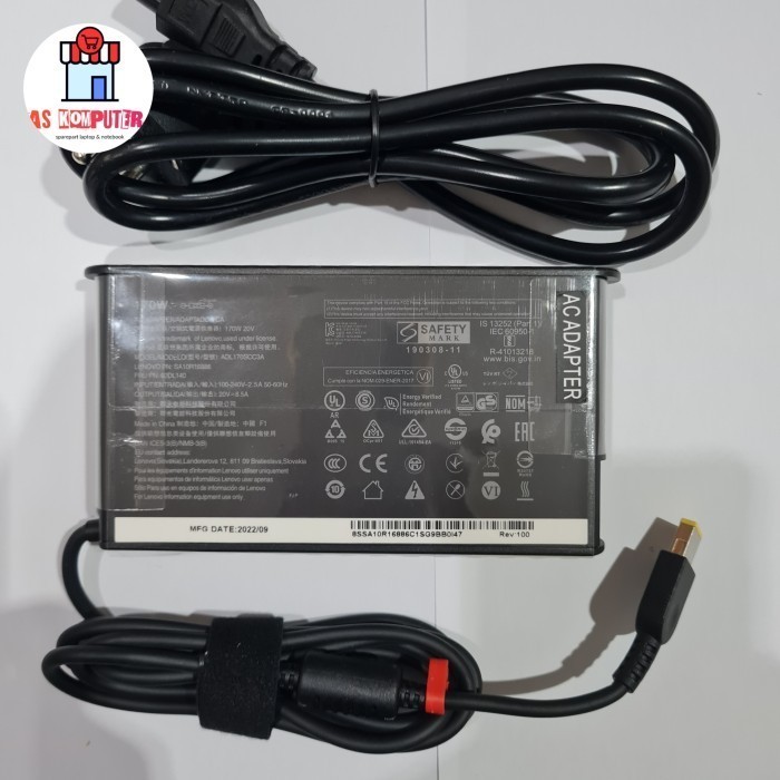 Adaptor Charger ThinkPad E440 E450 E555 P15 W540 W541 T540p T15G T15P