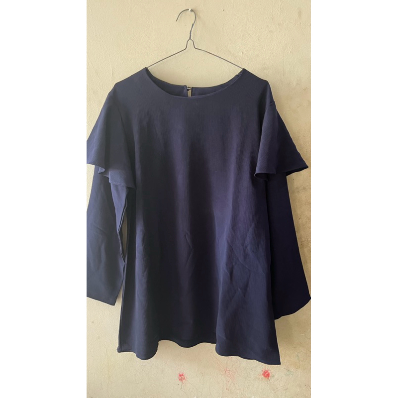 blouse ruffle argadine