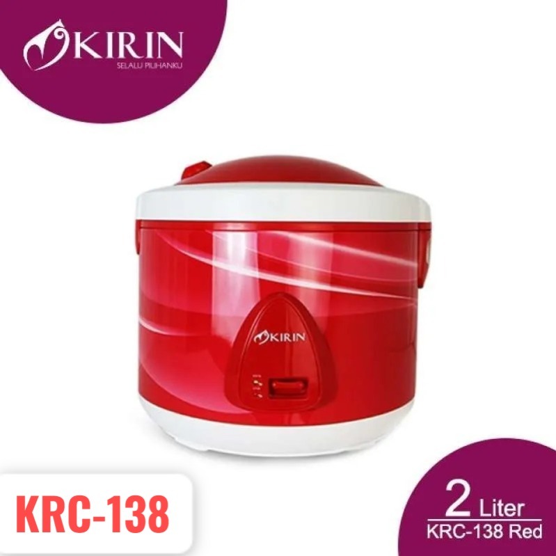 MAGIC COM KIRIN KRC-138 MERAH