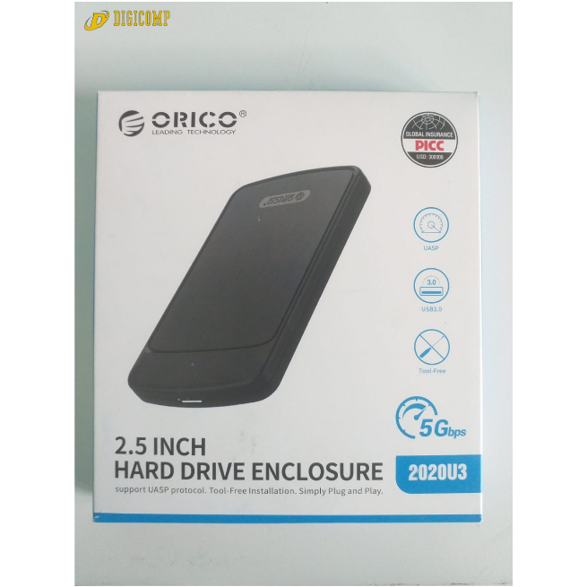 ORICO HDD ENCLOSURE 2.5"