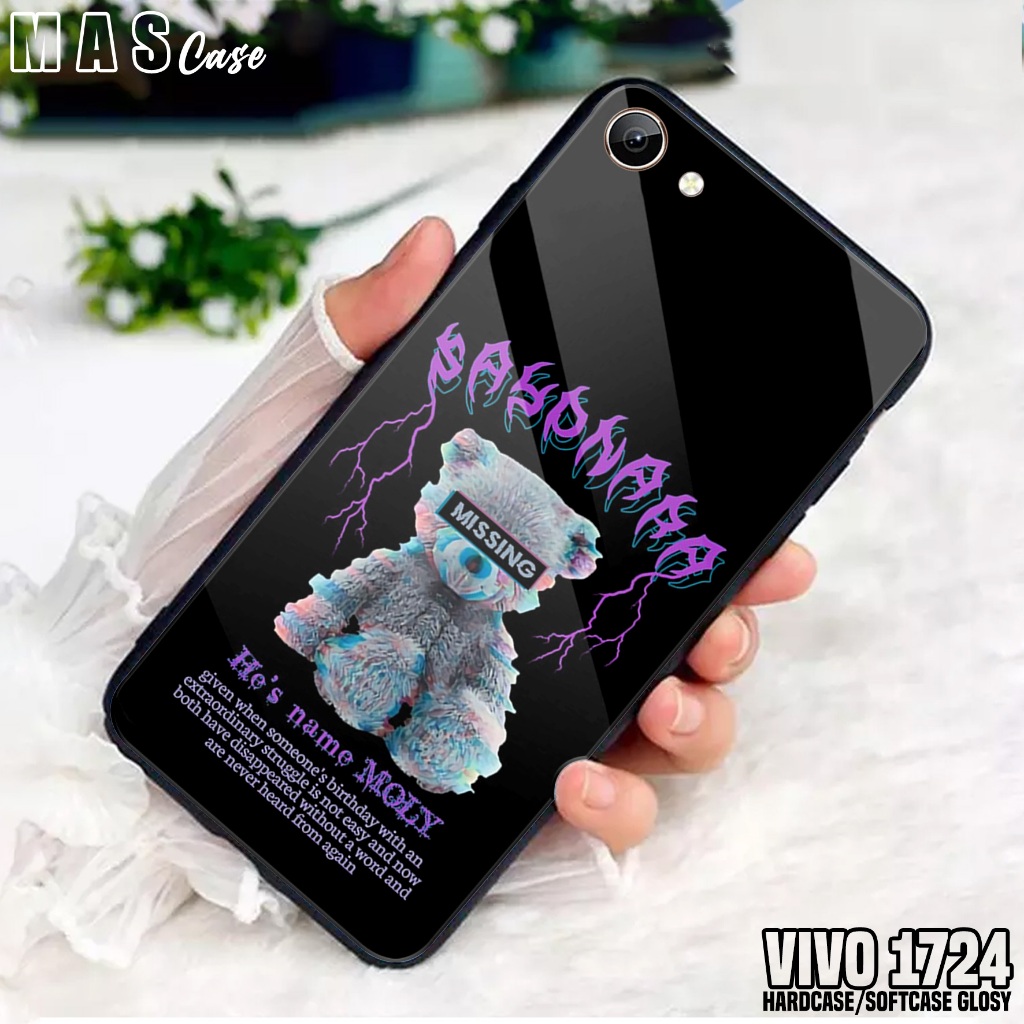 Case VIVO 1724 - Casing Hp VIVO 1724 ( BNKA ) Silikon Hp VIVO 1724 - Softcase Glass Kaca - Kondom Hp