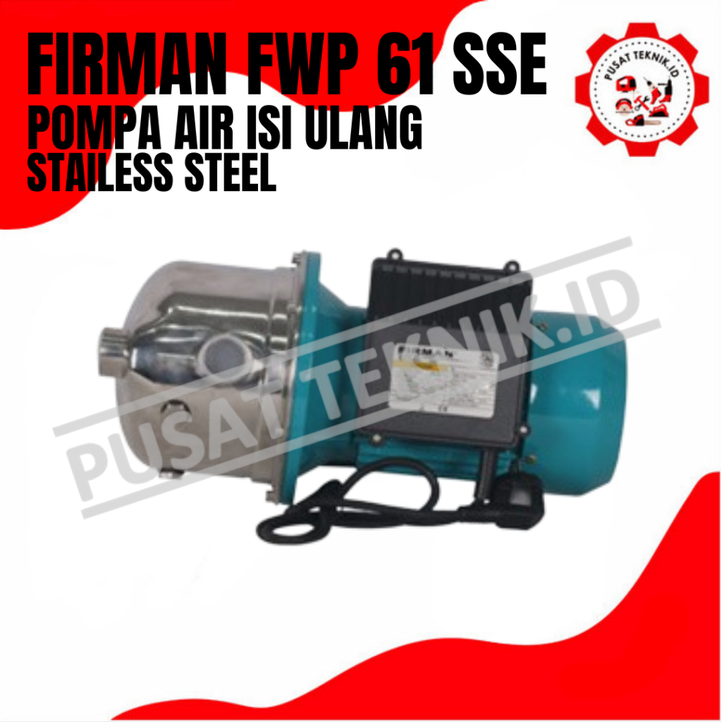 Firman FWP 61 SSE Pompa Stainless Steel Depot Air Minum FWP61SSE