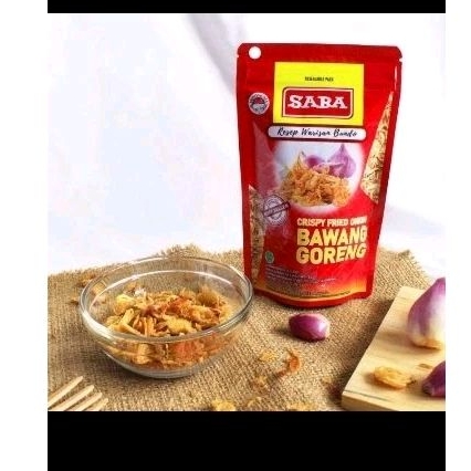 

saba bawang goreng gurih 50gr