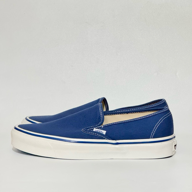 Vans Slip On Anaheim 48 Deck Navy Original Resmi Navya