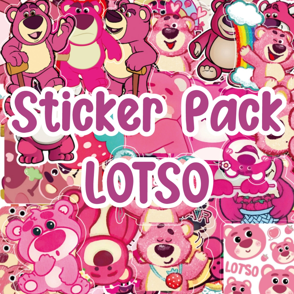 

100 pcs MINI LOTSO STIKER AESTHETIC WATERPROOF