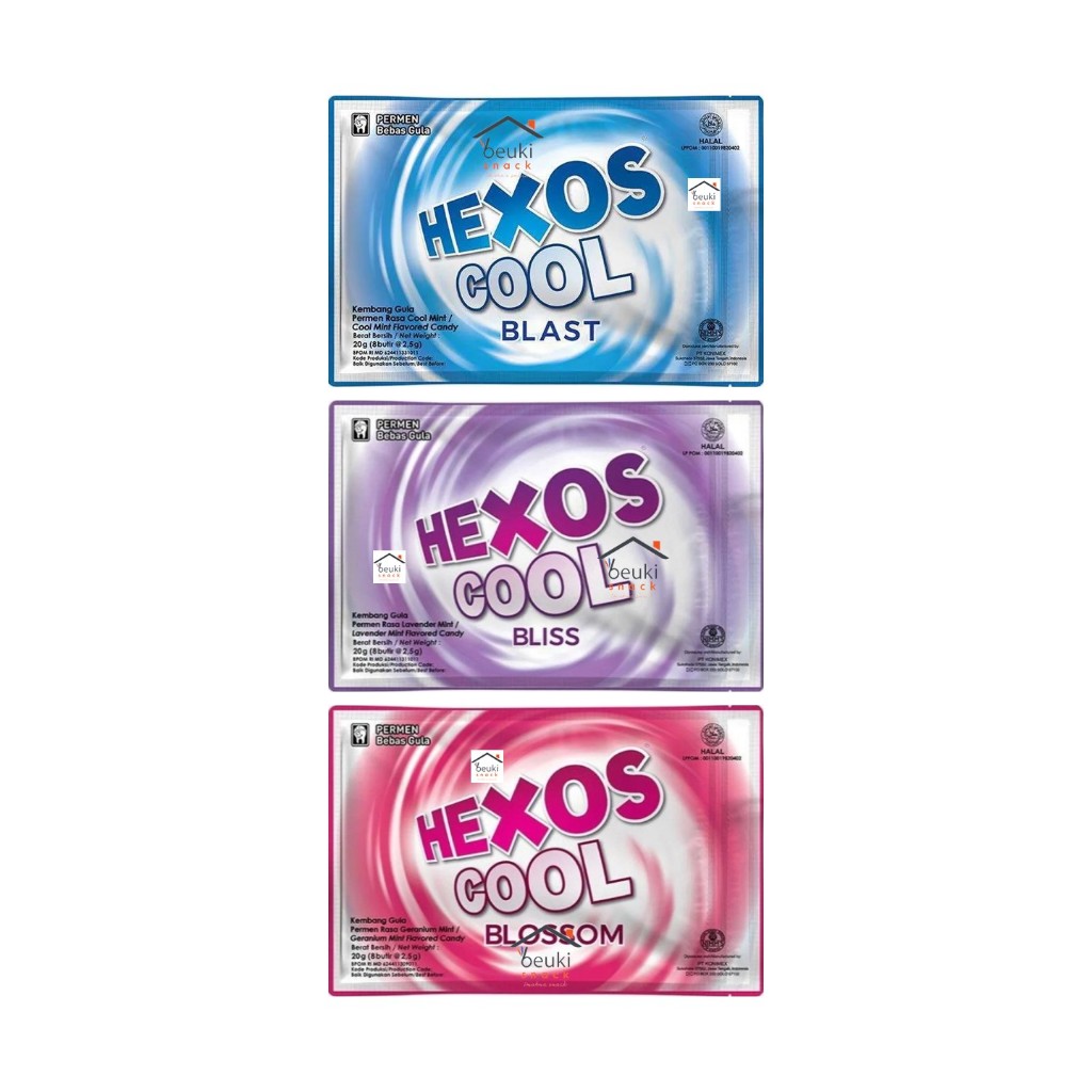 

Hexos Cool Permen Sensasi Dingin Berbagai Varian Pilih Rasa